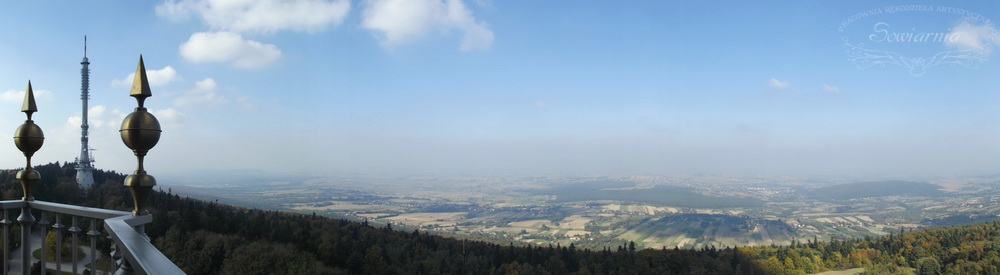 panorama z wieży widokowej
