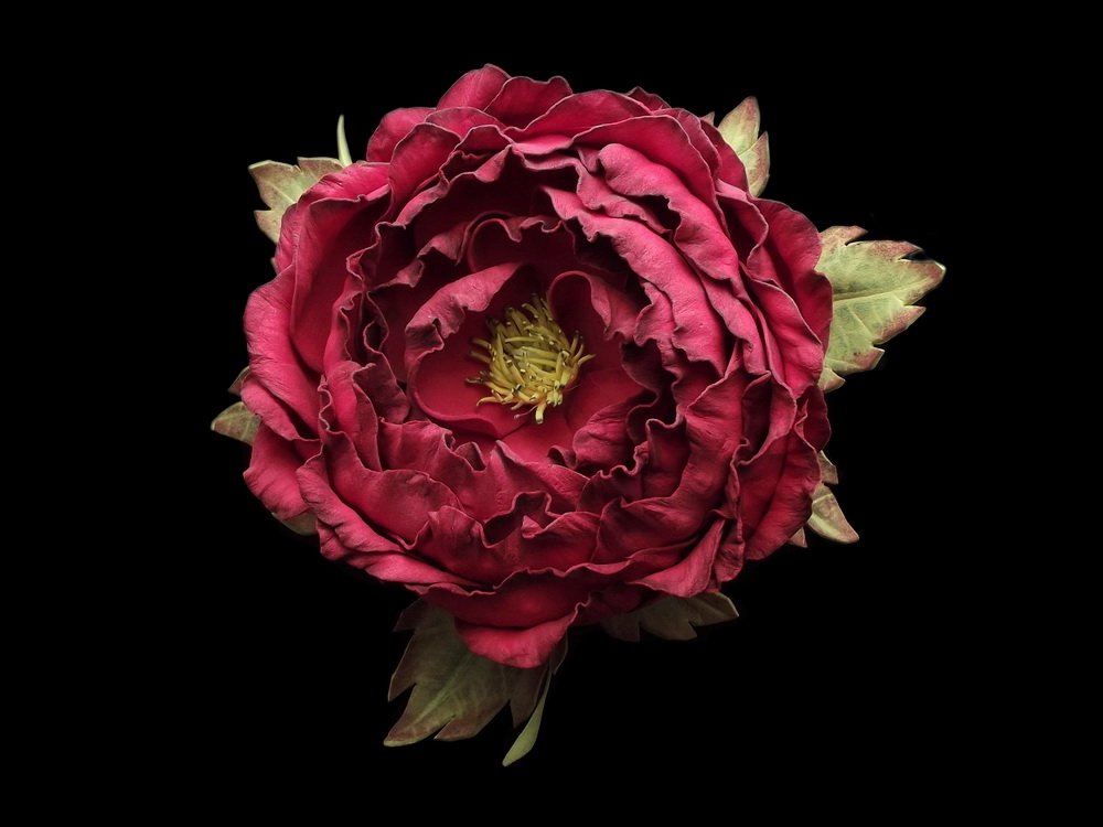 róża z foamiranu od Beaty