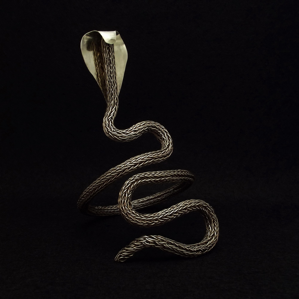bransoleta viking knit - egipska kobra