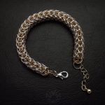 bransoletka chainmaille B8FP (Sand Worm)