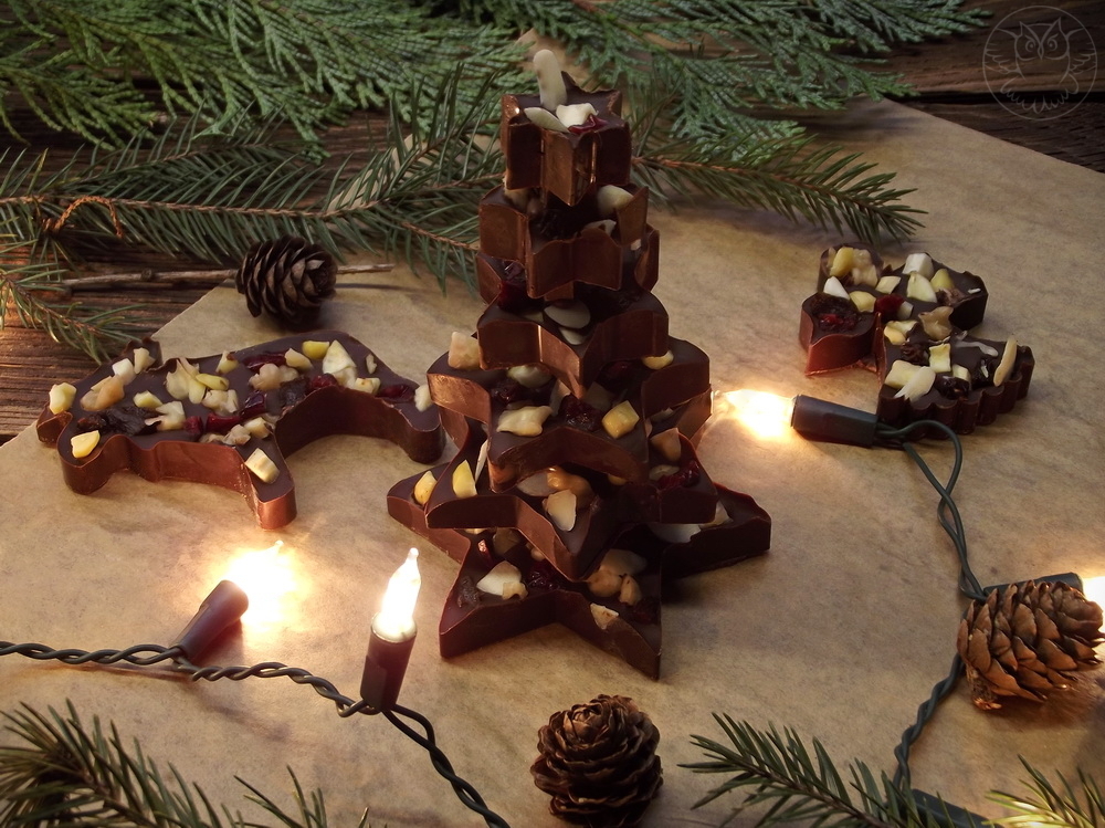 świąteczne czekoladki